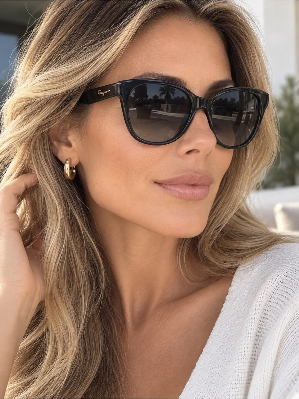 Salvatore Ferragamo NWT Sunglasses Cat-eye
